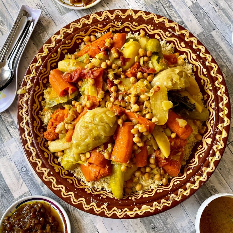 A Delicious Friday couscous for lunch